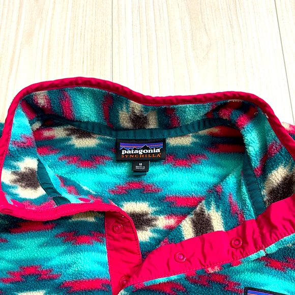 Patagonia Multicolor Fleece Size Medium - Picture 3 of 4
